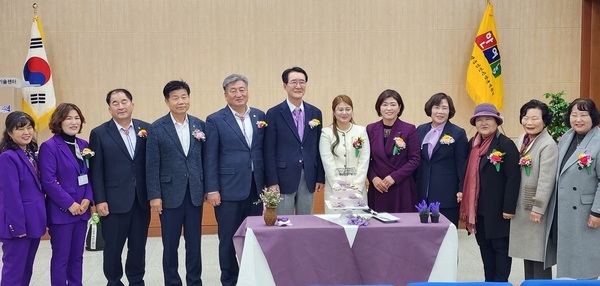 한국여성농업인회 신안군지회 발대식 및 취임식 3
