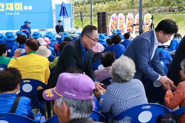 섬 간재미 축제 개막식 5